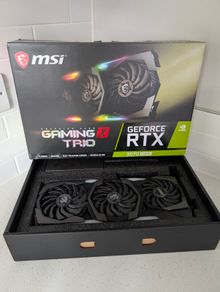 MSI Nvidia GeForce RTX 2070 SUPER Gaming X Trio 8GB DDR6 Mint Barely Used Graphics Card GPU