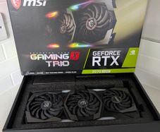 MSI Nvidia GeForce RTX 2070 SUPER Gaming X Trio 8GB DDR6 Mint Barely Used Graphics Card GPU
