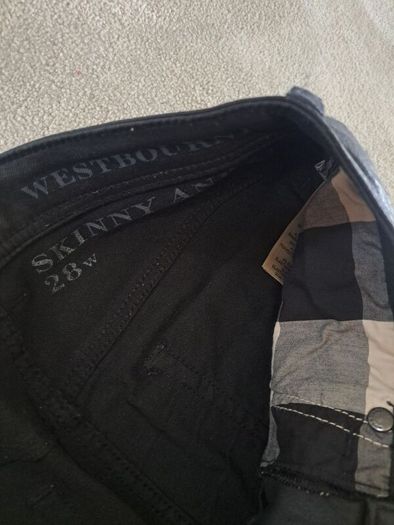 Burberry Wax Leather look Jeans 28 S rrp 450