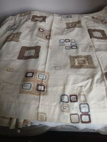 Curtains lined