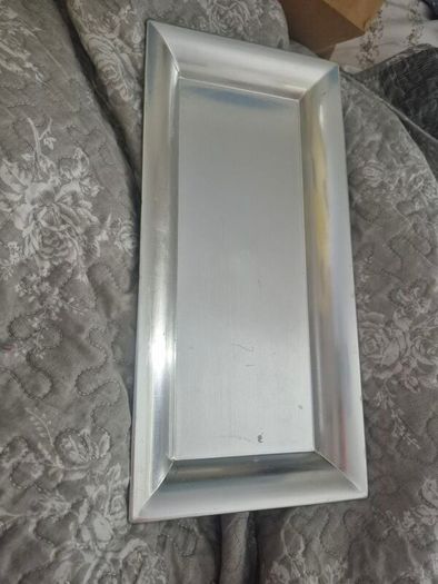 silver tray