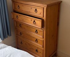 Chest of drawers (5 drawers): 2 available for 50 euro each; both for 80 euro