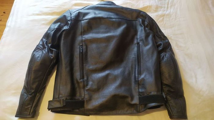 Crane (aldi) black leather jacket
