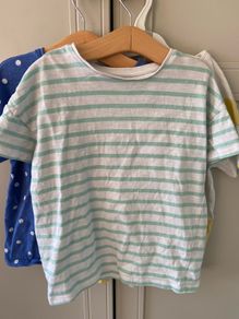 Cycling shorts and T-shirts 5 sets 5-6 years