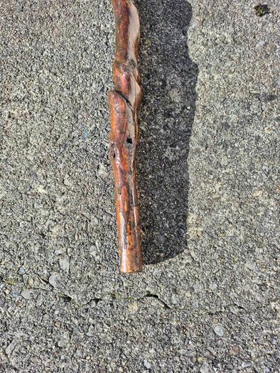 For Sale: Authentic Handcrafted Vine-In Irish Walking Stick 98cm