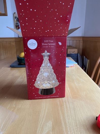 Christmas Decoration - LED Tree Water Spinner