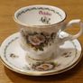 Collection of  Miniatures Elizabethan Staffordshire Bone China Months of the Year Cups and Saucers Image 8