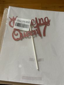 Cake Topper 17th Birthday