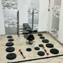 Adjustable Weight Bench Weights Dumbbells Barbell Image 8