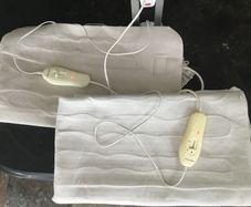 Electric blankets x 2 (1single)(1double)
