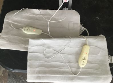 Electric blankets x 2 (1single)(1double)