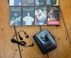Sony Walkman and cassettes