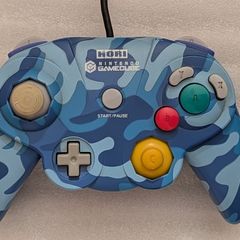 Hori Pad Cube - Nintendo Gamecube Controller - Blue Camo