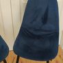 Blue dining chairs Image 2
