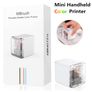 Kongton Mini Handheld Printer Mbrush Mobile Portable Color Tattoo Logo Ink-jet DIY Printer Wireless USB IOS Android Image 2
