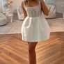Mini bridal beaded dress Image 2