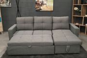 Light Grey Fabric Sofa Bed, Special Offer!