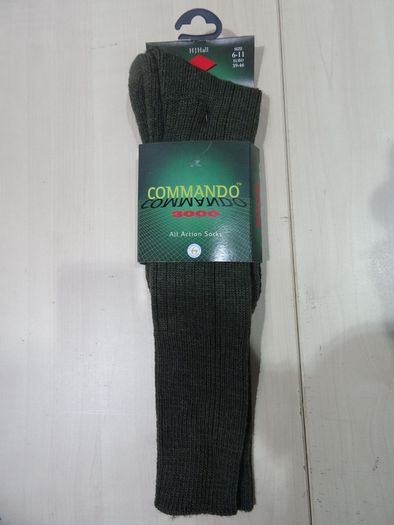 HJ Hall Commando 3000 Socks UK 6 - 11 Military Grade High Quality Wool/Polyamide Army Airsoft