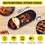 BRAND NEW 2 in 1 Electric BBQ Pan Grill Hot Pot Portable Smokeless Durable Material Fast Even Heated for Shellfish Vegetables Home Image 3