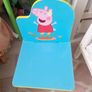 Peppa Pig wooden table & Chairs Image 2