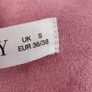 Lovely Faux Suede pink Jacket from Dunnes. Size Sml. Image 5