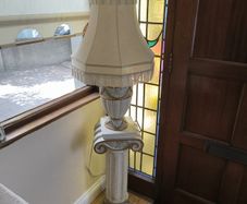Lamp & Pedestal