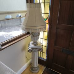 Lamp & Pedestal