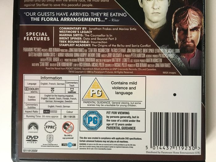 Star Trek: Legends Of The Final Frontier Collection [10xMovie DVD Boxset]