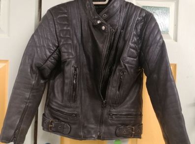 Leather Vintage Biker Jacket