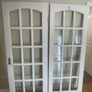 Double glass panel doors Image 2