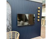 18mm MDF Wood Wall Panel London Blues 280x12.8cm
