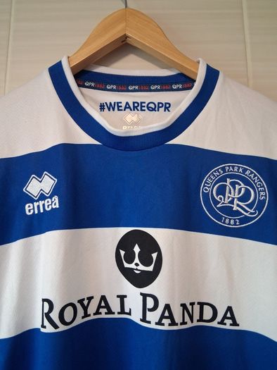 QPR Jersey. Official Errea Queens Park Rangers Mens Home Jersey.Collect In Dublin Or Receive Via Post.