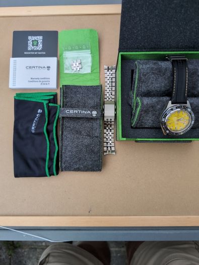 Certina DS Super PH2000M dive watch