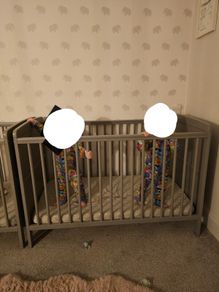Cot and Toddler Bed