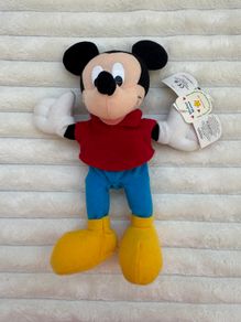 Star Bean Mickey Mouse Plush Mattel Dirty Please look at the pictures