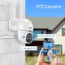 Wireless Security Camera System,5MP PTZ Camera + Bullet Camera CCTV Camera System With 2-Way Audio,IP66 Waterproof, Color Night Vision, Motion Detection,1TB HDD Image 4