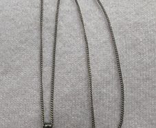 Silver pendant and chain