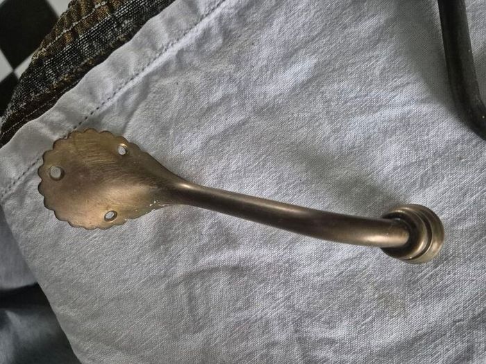 Brass Coathooks Vintage Antique brass set of 5 original coathooks