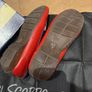 Ogetti by Carl Scarpa Red, Navy and White Loafers - Size 40 Image 6