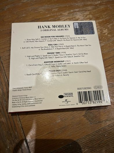 Hank Mobley - 5 Original Albums