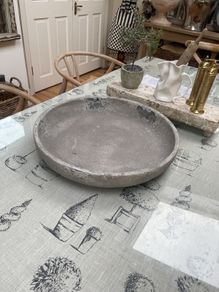 Flamant oversized stone bowl