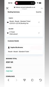 Hideout standard ticket