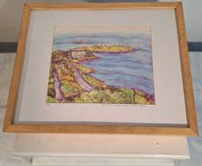 Framed Print of Sorrento/Dalkey island
