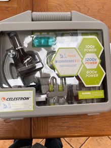 Celestron STEM Kids 28 Piece Microscope Kit