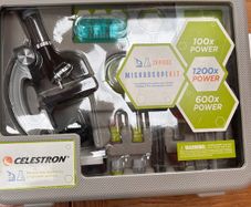 Celestron STEM Kids 28 Piece Microscope Kit