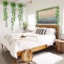 FREE P&P Artificial Ivy Garland,Fake Vines for Room Decor Fake Ivy UV Resistant Green Leaves Fake Plants Hanging Vines for Wedding Party Garden Wall Bedroom Decor Image 3