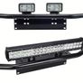 Universal Spotlight Frame Car Auxiliary Lamp Light & Off-Road License Plate Light Modification Image 2