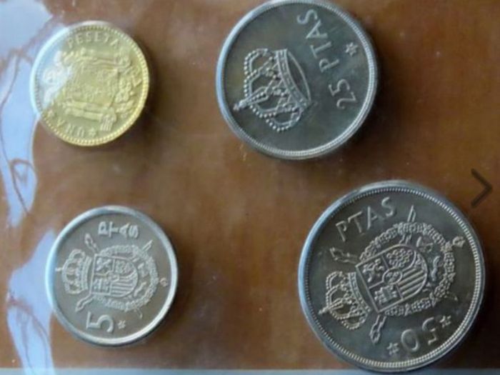 Spain 1979 Proof coins set