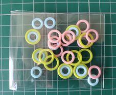 Knitting Stitch Markers - Rings - Pack of 30