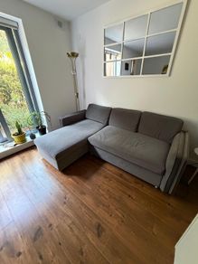 M&S Corner Sofa Bed 3-seater (Left-hand) ash grey